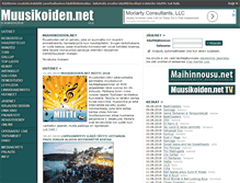 Tablet Screenshot of muusikoiden.net